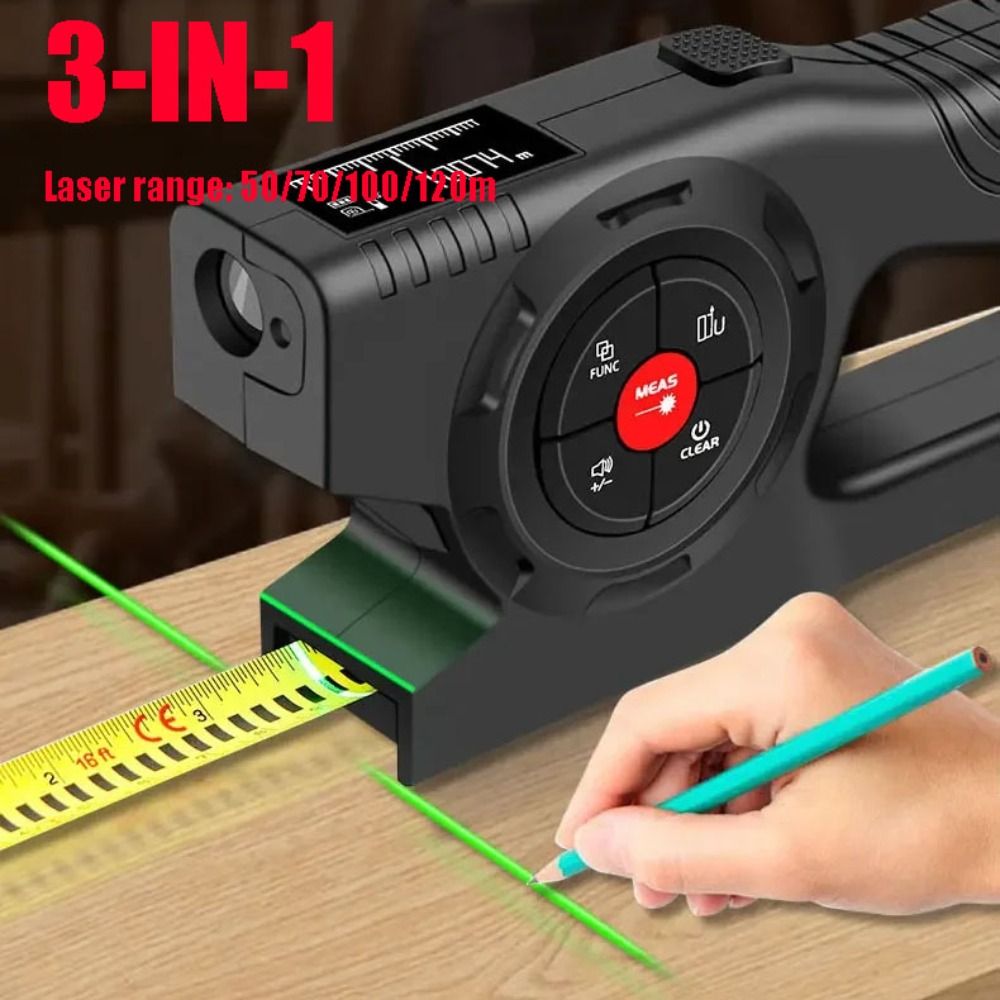 Industrial Laser Tape Measure - Fita Métrica a Laser 3 em