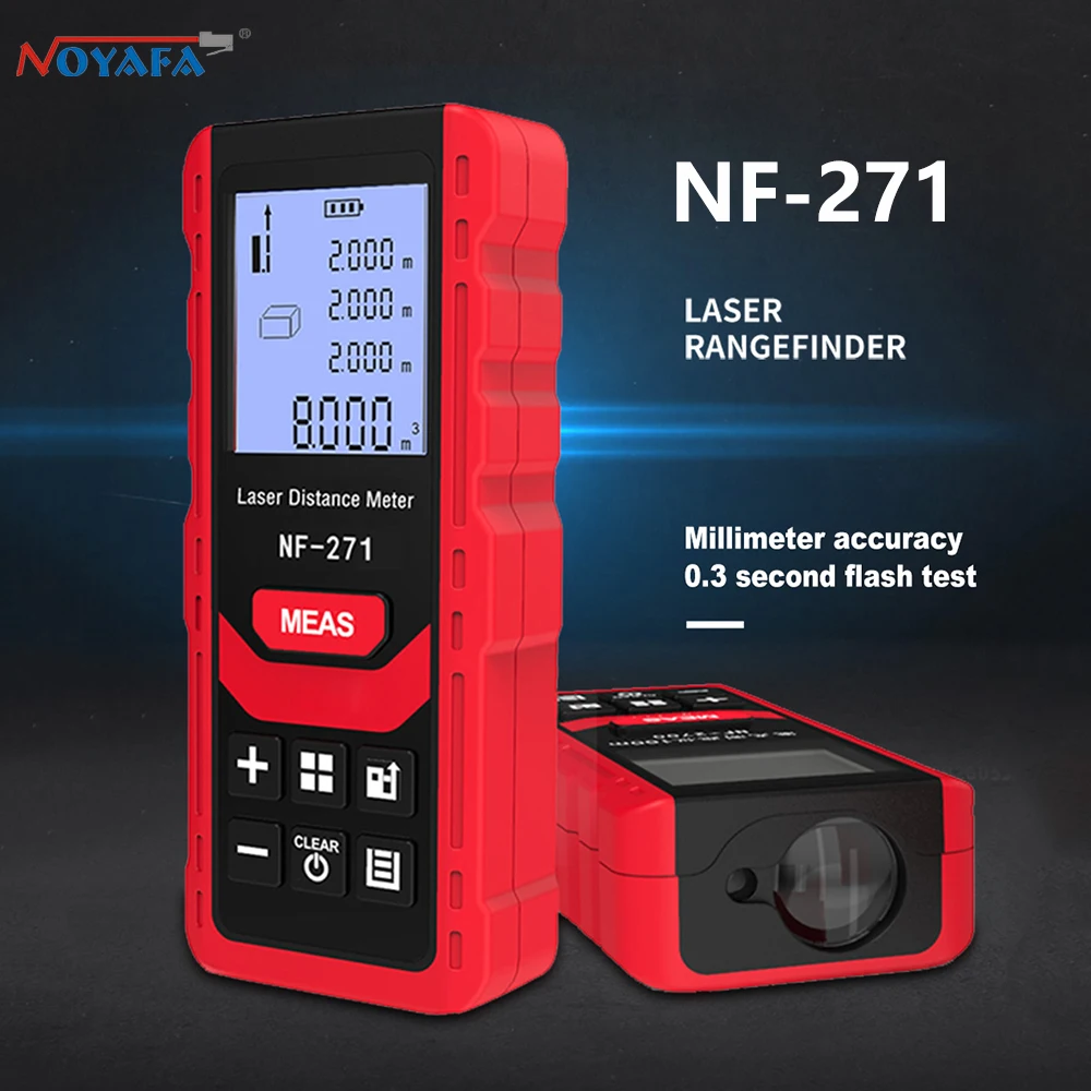 Industrial Laser Tape Measure - Medidor de Distância a Laser Digital
