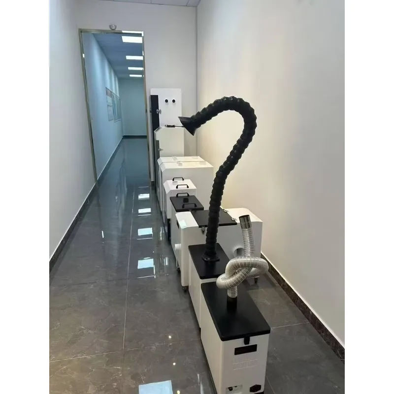Industrial Laser Solder Iron - Sistema Purificador de Exaustão de Fumaça