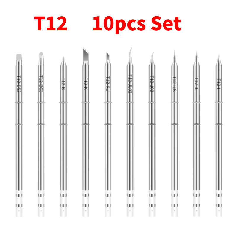 Industrial Laser Soldering Iron - Conjunto de 10 Pontas de Ferro