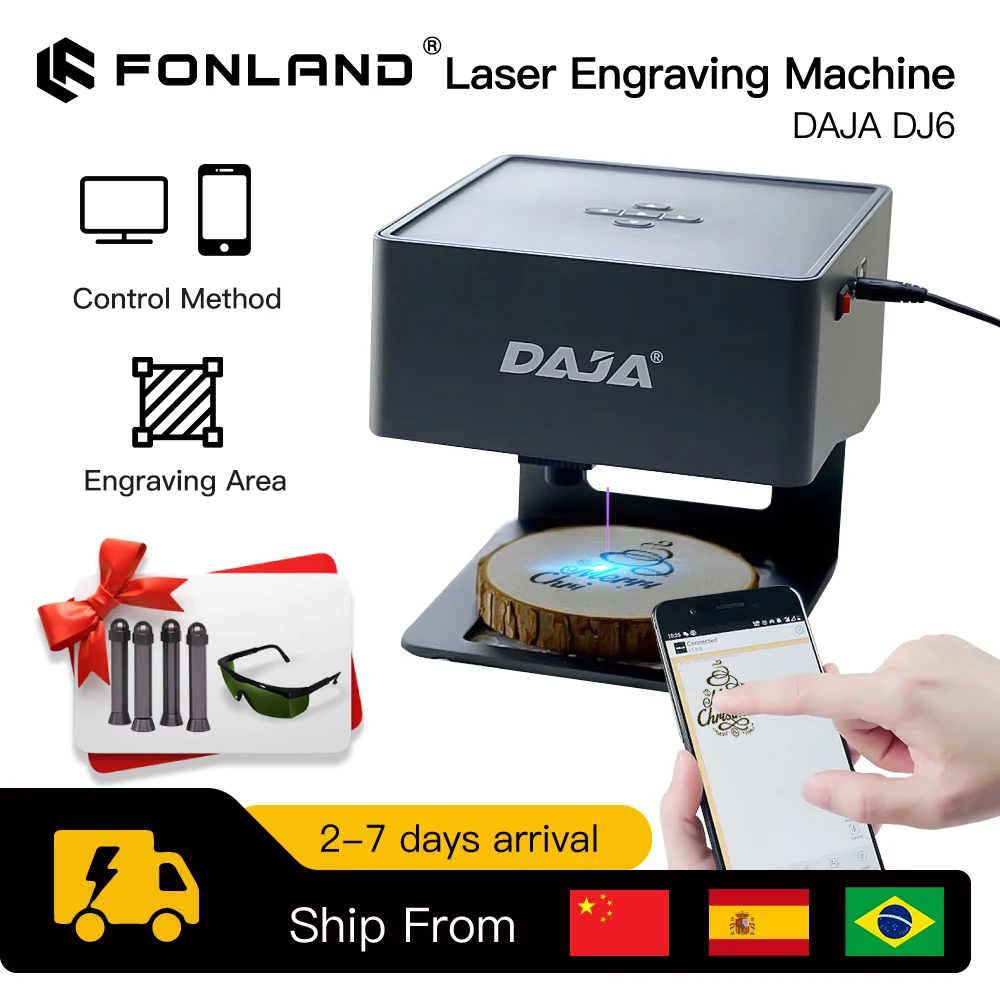 Industrial Laser Blasting - DAJA-Máquina de Gravação a Laser, Gravador