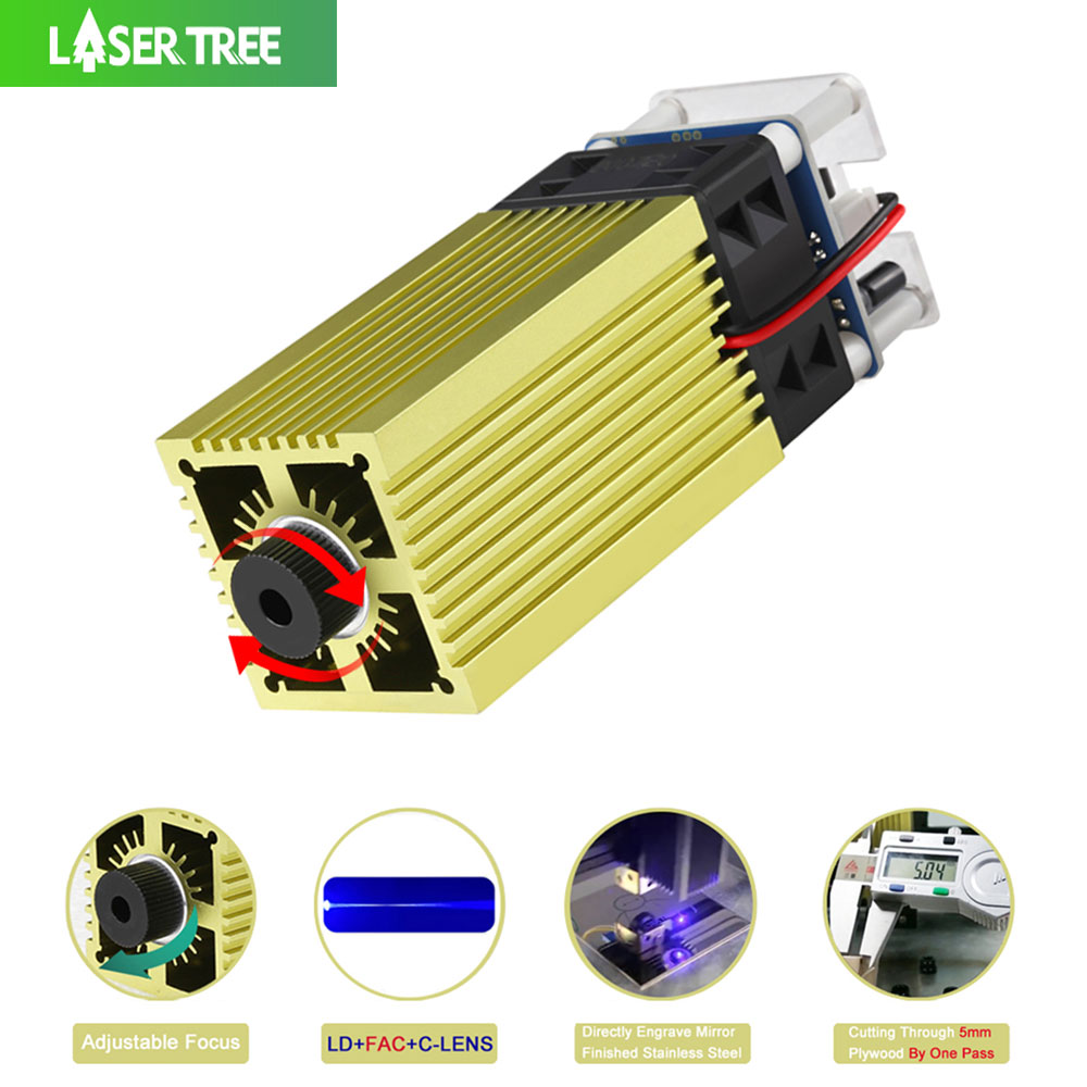 Industrial Laser Blasting - Árvore a laser 4w 5w módulo
