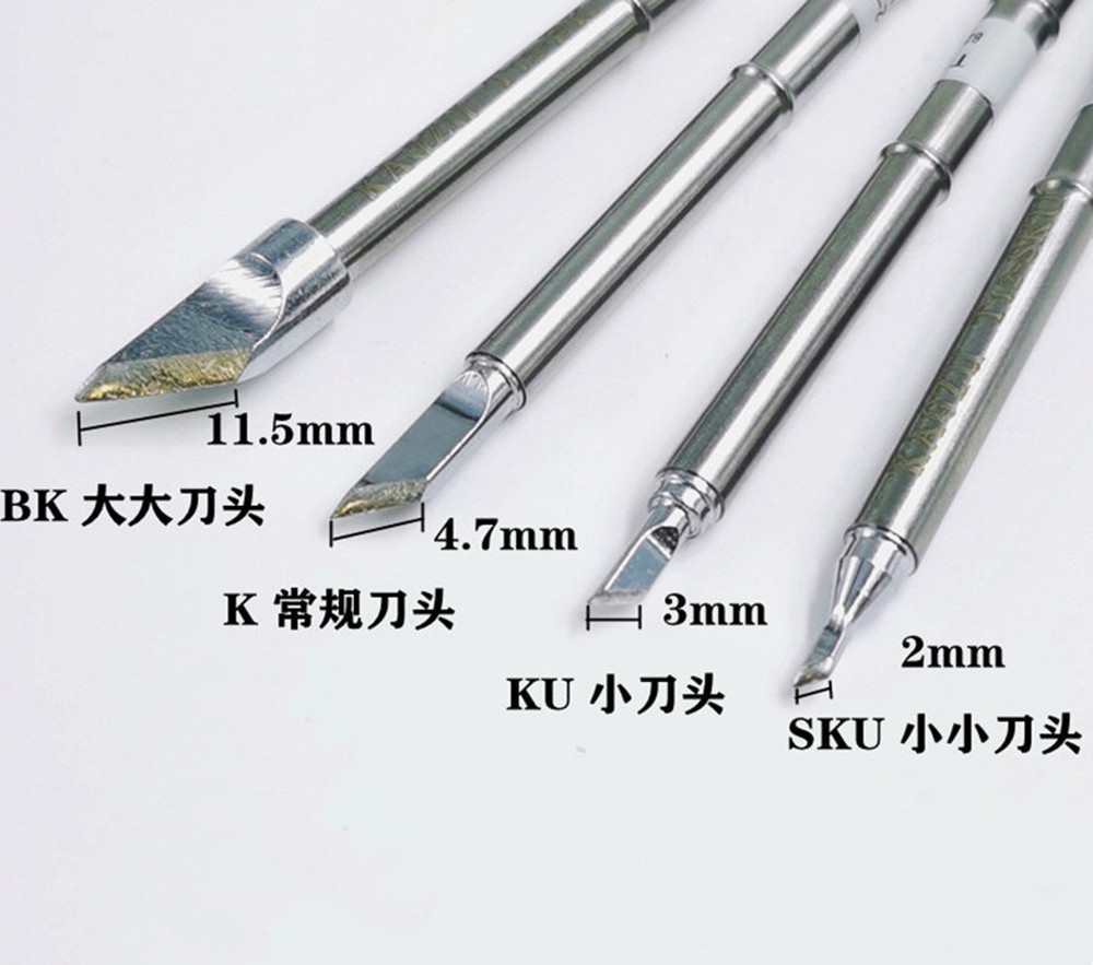 Industrial Laser Soldering Iron - Pontas de ferro de solda T12-BK/SKU/C6/C8/C10/C15