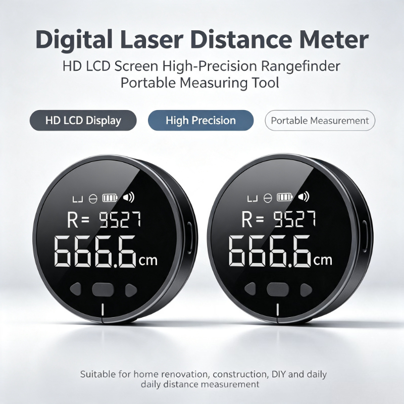 Industrial Laser Tape Measure - Medidor de Distância a Laser Digital