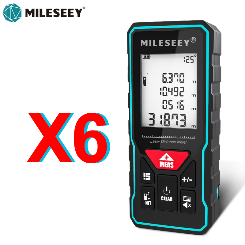 MILESEEY Laser Rangefinder X5  - Industrial Laser Tape Measure avaliação e preço