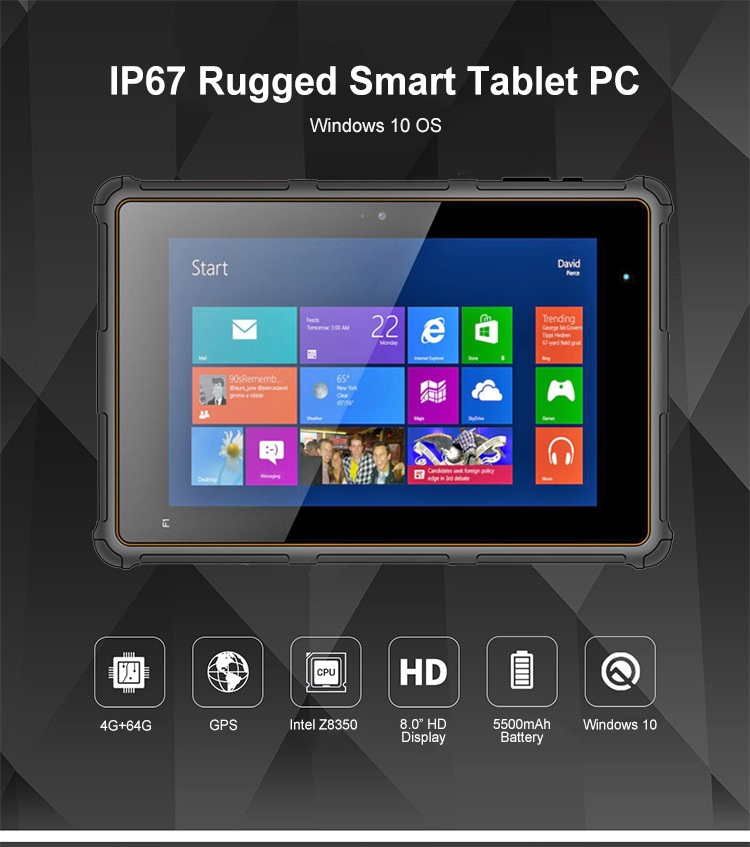Tablet PC Rugged de 10 Polegad - Industrial Laser Operator avaliação e preço