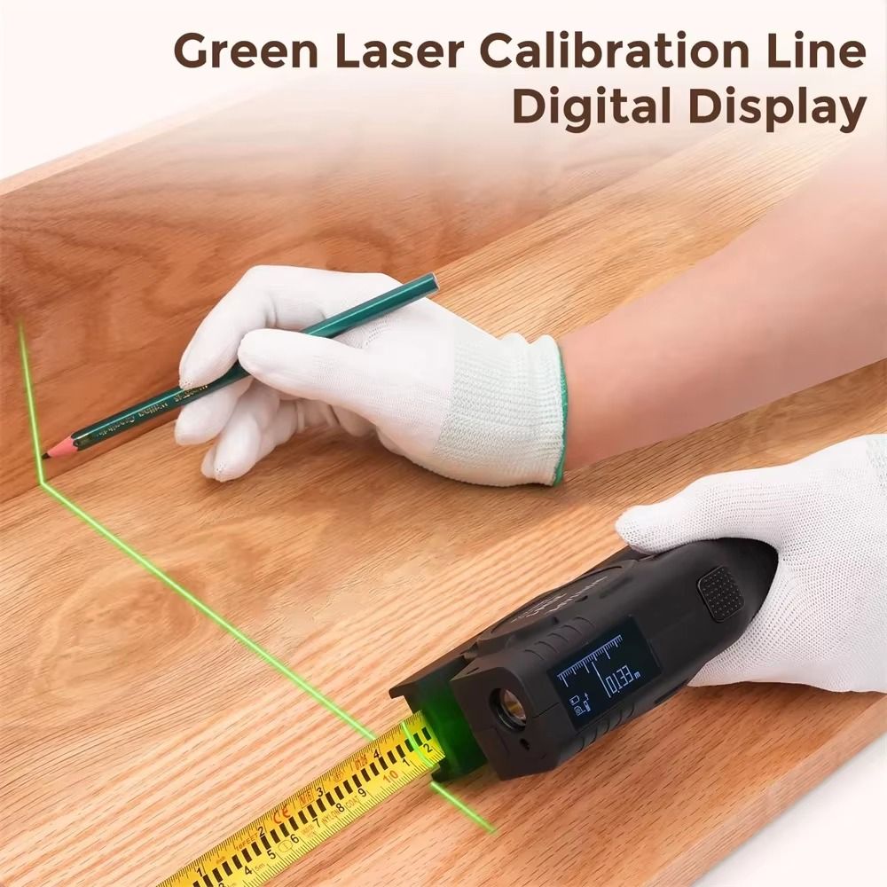 Fita Métrica a Laser 3 em 1 Re - Industrial Laser Tape Measure avaliação e preço