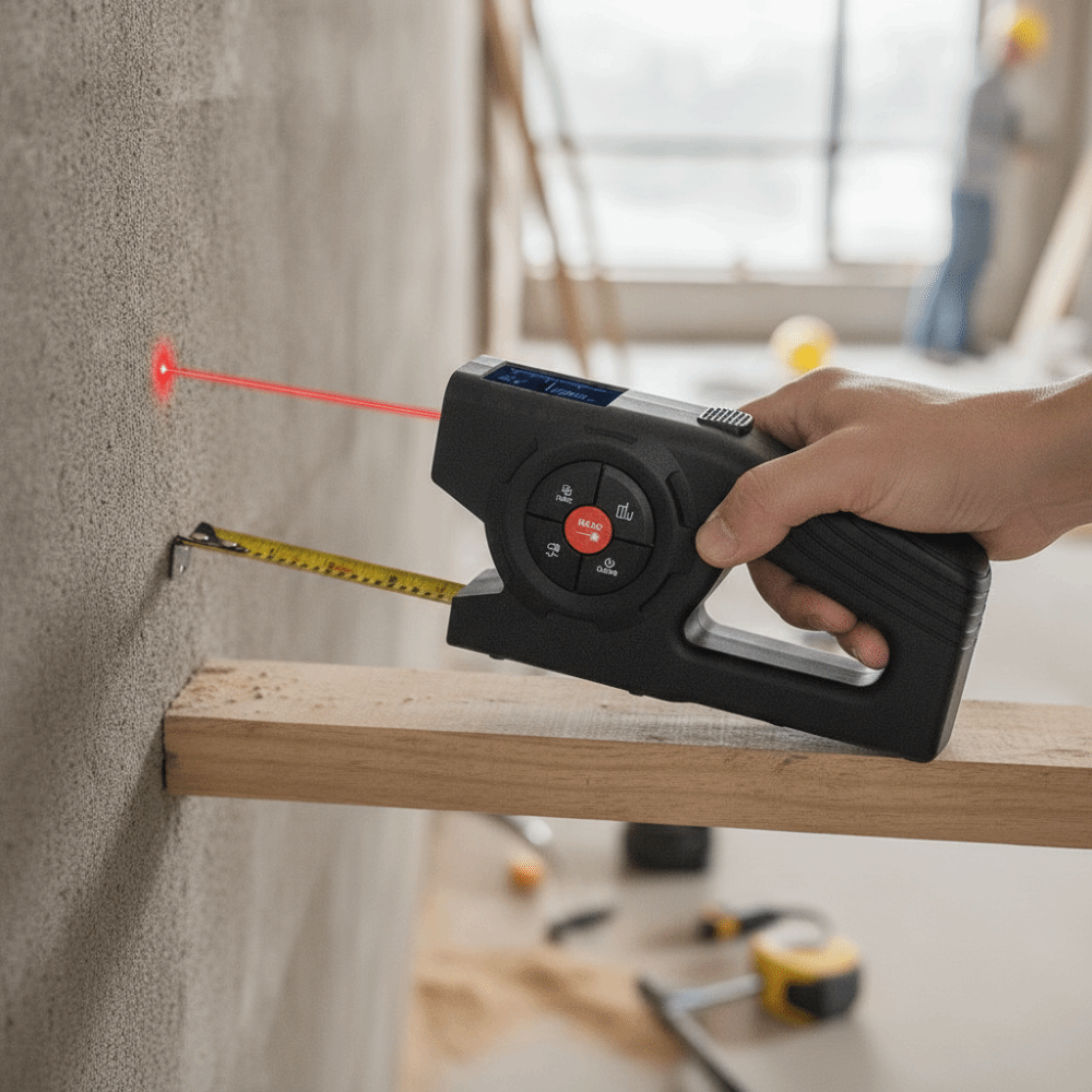 Fita Métrica a Laser 3 em 1 Re - Industrial Laser Tape Measure avaliação e preço