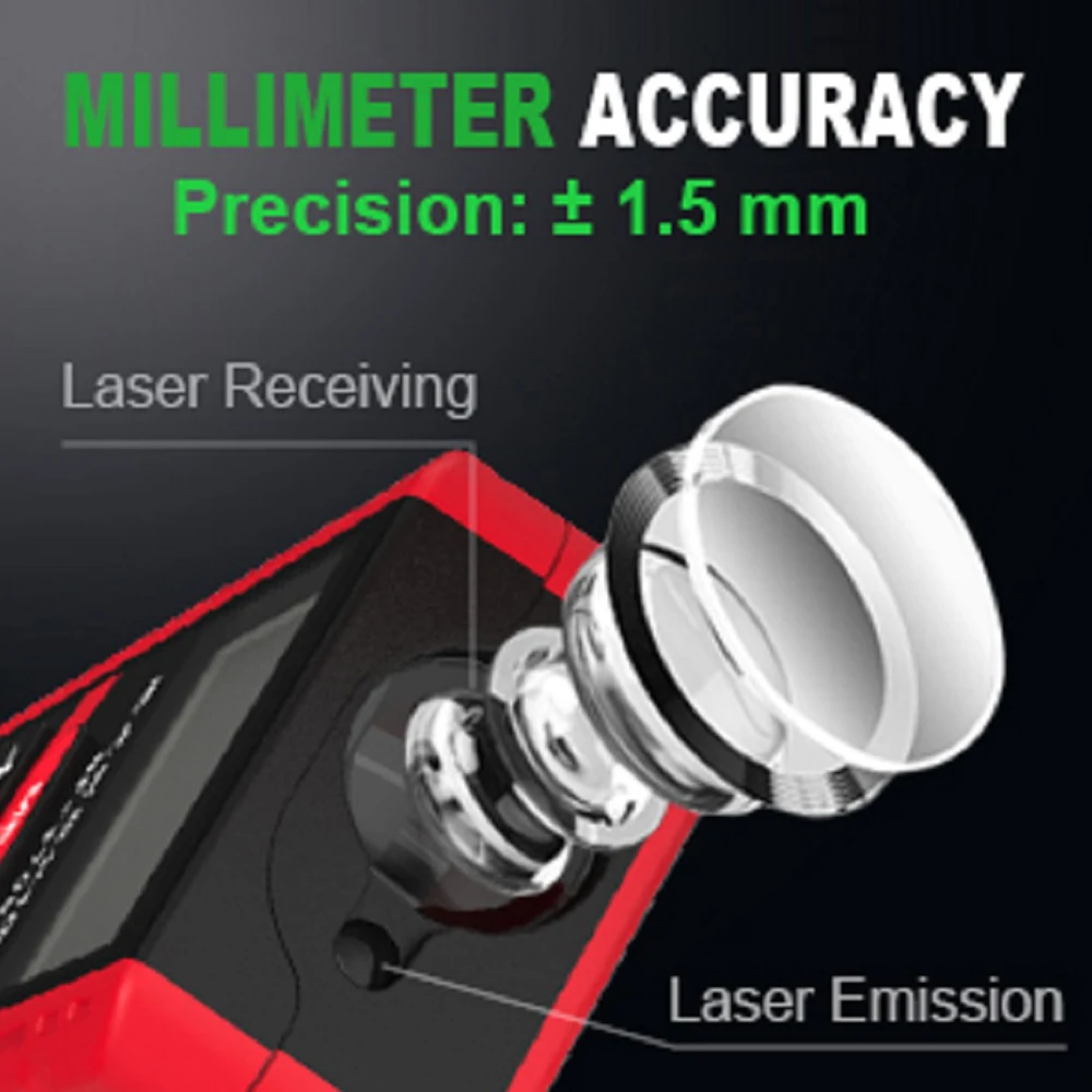 Medidor de Distância a Laser D - Industrial Laser Tape Measure avaliação e preço