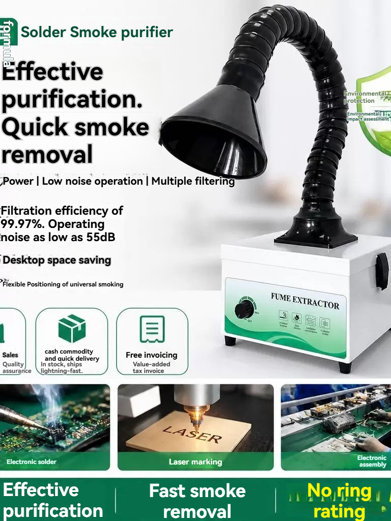 Mini Absorvedor de Fumaça para - Industrial Laser Solder Iron avaliação e preço