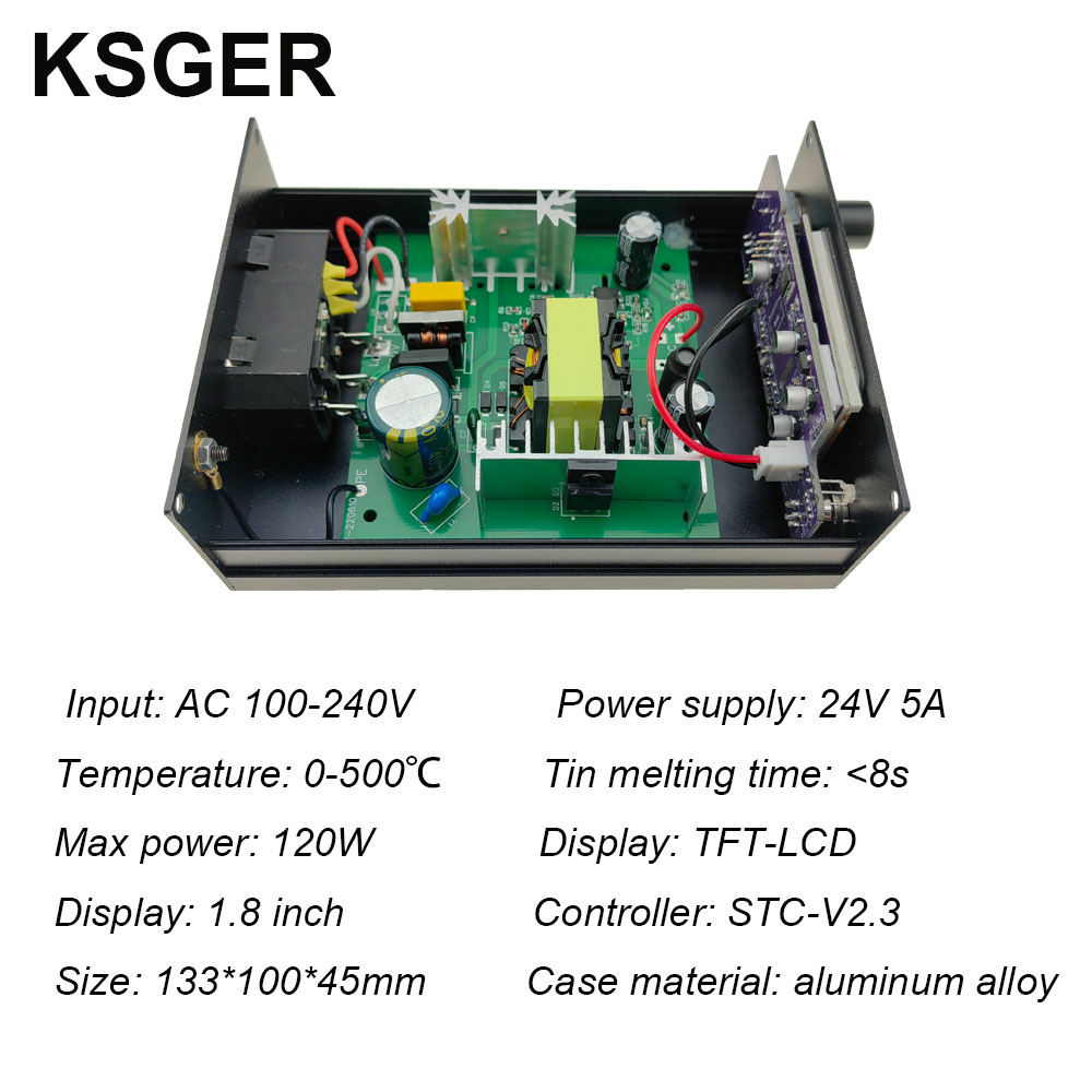 Ksger t12 estação de solda pon - Industrial Laser Soldering Iron avaliação e preço