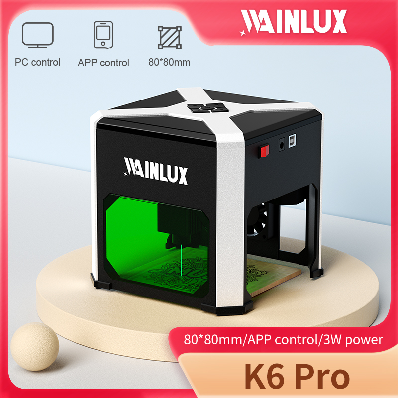 Wainlux-Mini Gravação a Laser  - Industrial Laser Blasting avaliação e preço