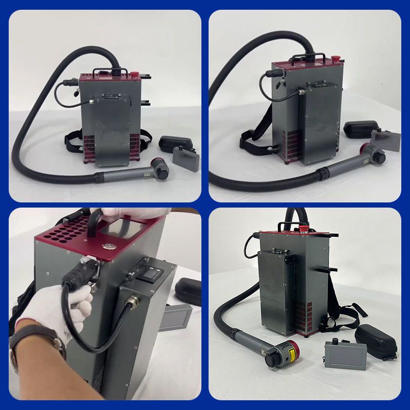 Mochila portátil tipo portátil - Industrial Laser Rust Removal Machine Price avaliação e preço