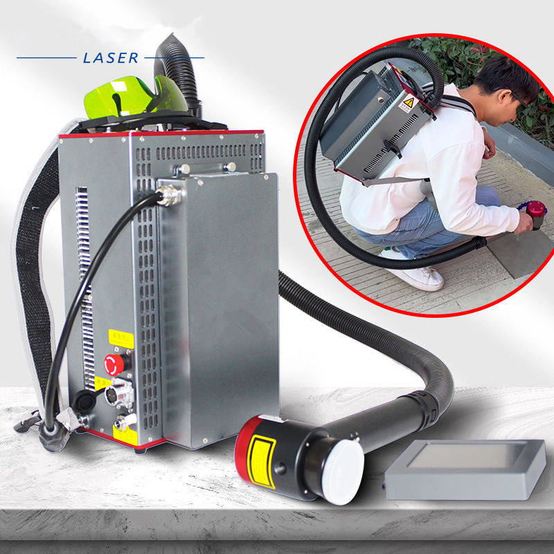 Mochila portátil tipo portátil - Industrial Laser Rust Removal Machine Price avaliação e preço