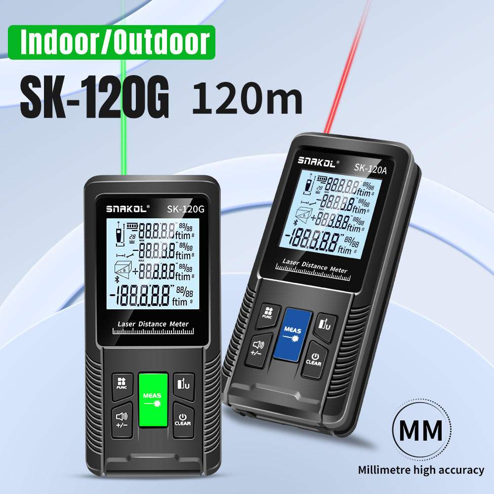 Snakol medidor de distância a  - Industrial Laser Tape Measure avaliação e preço