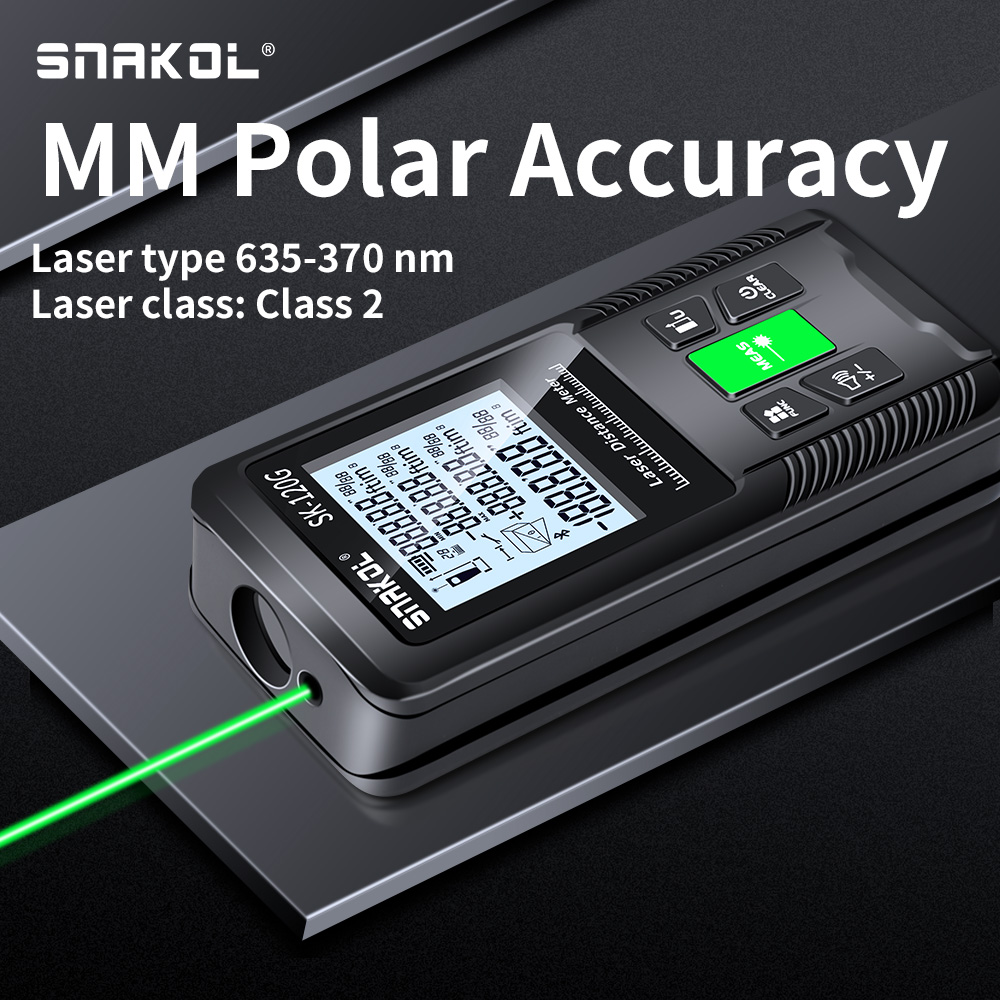 Snakol medidor de distância a  - Industrial Laser Tape Measure avaliação e preço
