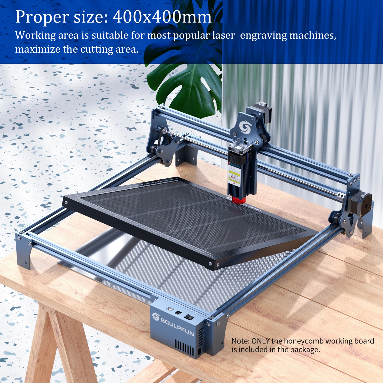 Cama de trabalho para gravador - Honeycomb Laser Bed avaliação e preço