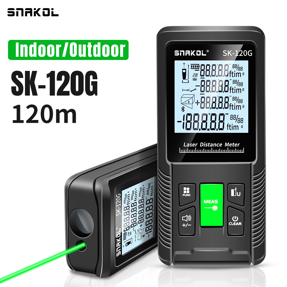 SNAKOL Medidor de Distância a  - Industrial Laser Tape Measure avaliação e preço