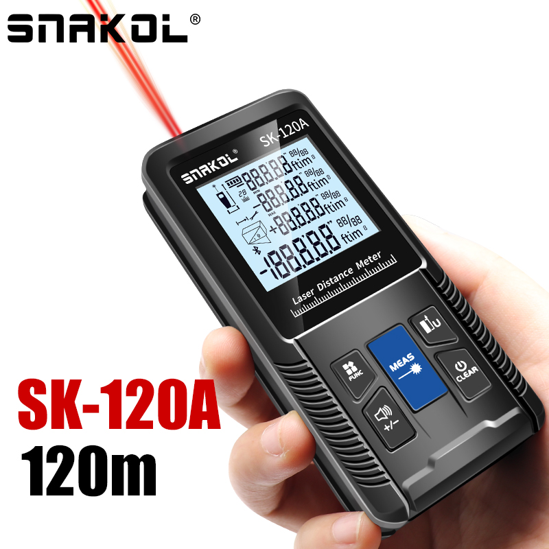 SNAKOL Medidor de Distância a  - Industrial Laser Tape Measure avaliação e preço