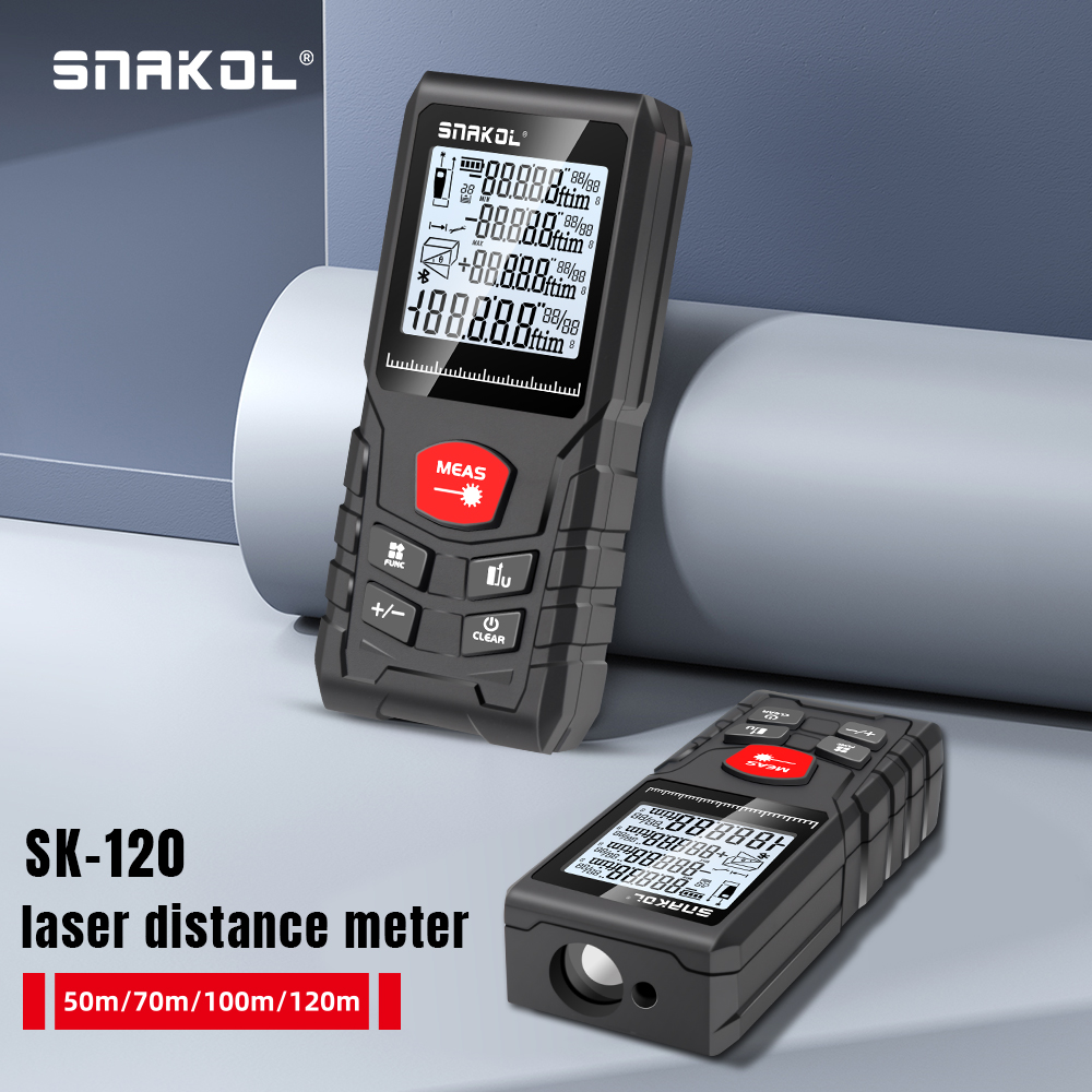SNAKOL Medidor de Distância a  - Industrial Laser Tape Measure avaliação e preço