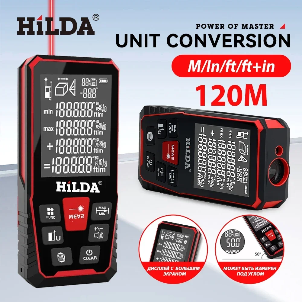 Medidor de Distância a Laser H - Industrial Laser Tape Measure avaliação e preço