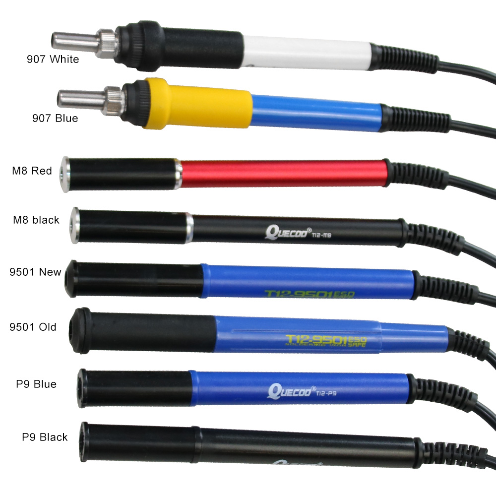 Quecoo 4pin T12-M8 9501 907 p9 - Industrial Laser Soldering Iron avaliação e preço