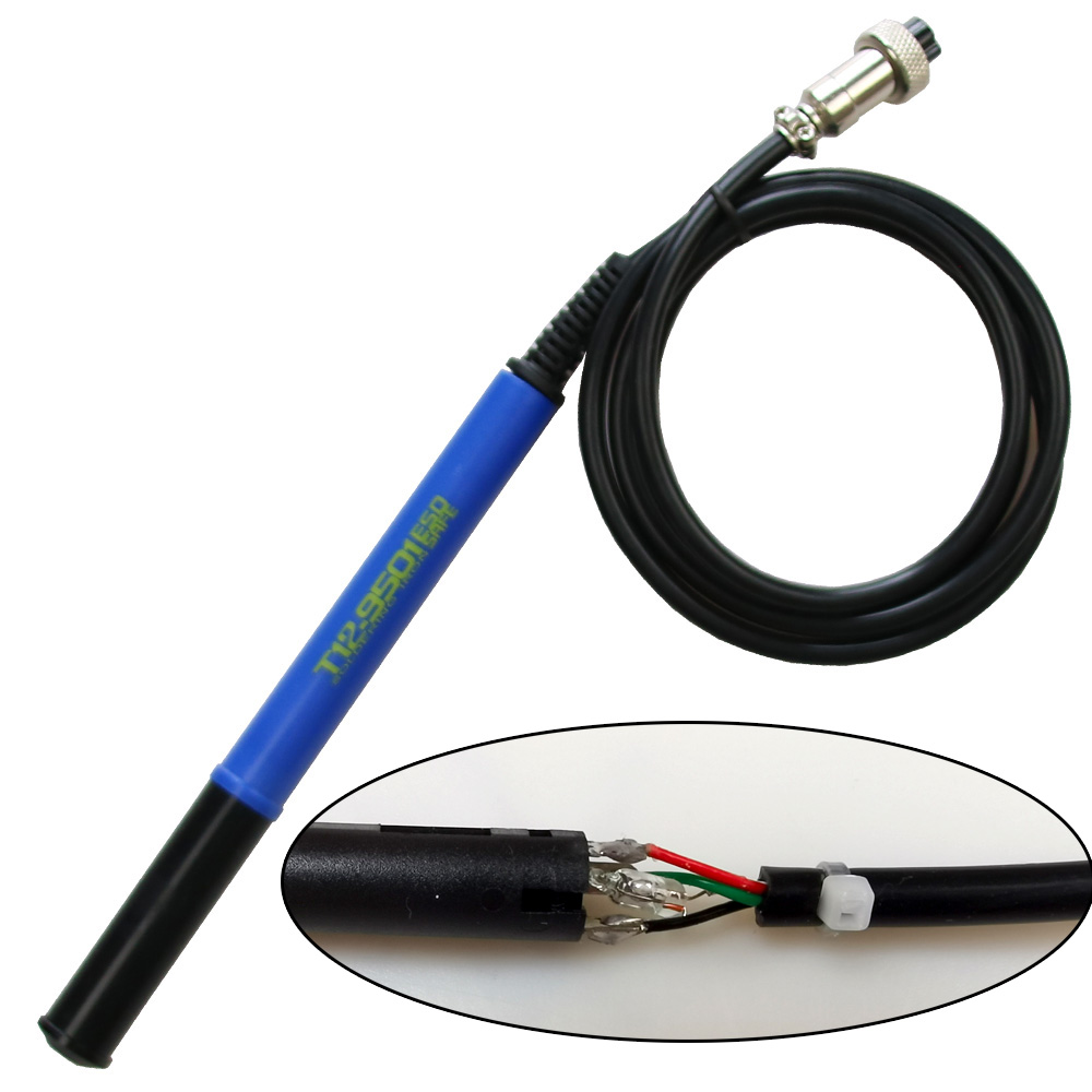 Quecoo 4pin T12-M8 9501 907 p9 - Industrial Laser Soldering Iron avaliação e preço