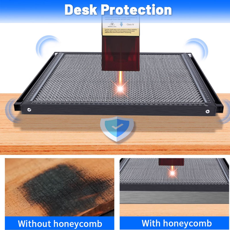 Mesa de trabalho em favo de me - Honeycomb Laser Bed avaliação e preço