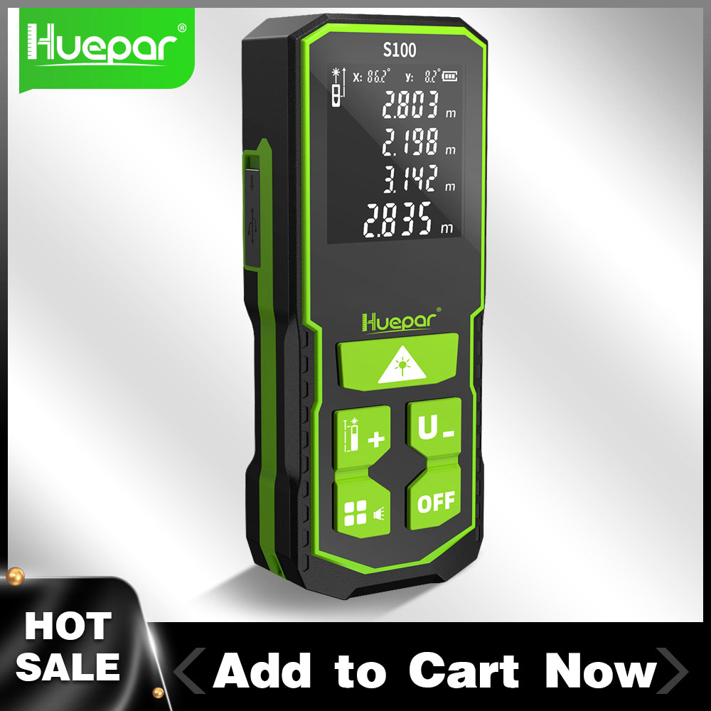 Huepar telêmetro digital de di - Industrial Laser Tape Measure avaliação e preço